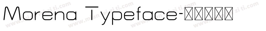Morena Typeface字体转换